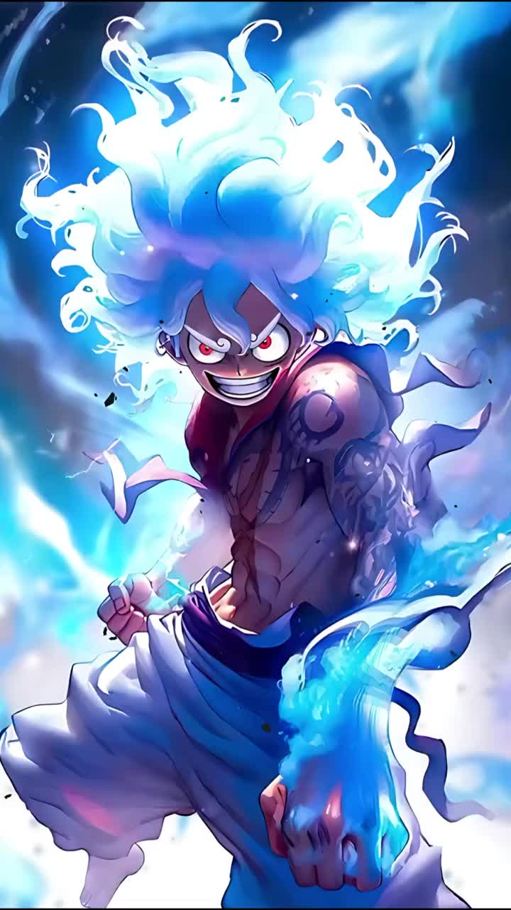720x1280 Luffy Gear 5th Mobile Live Wallpaper