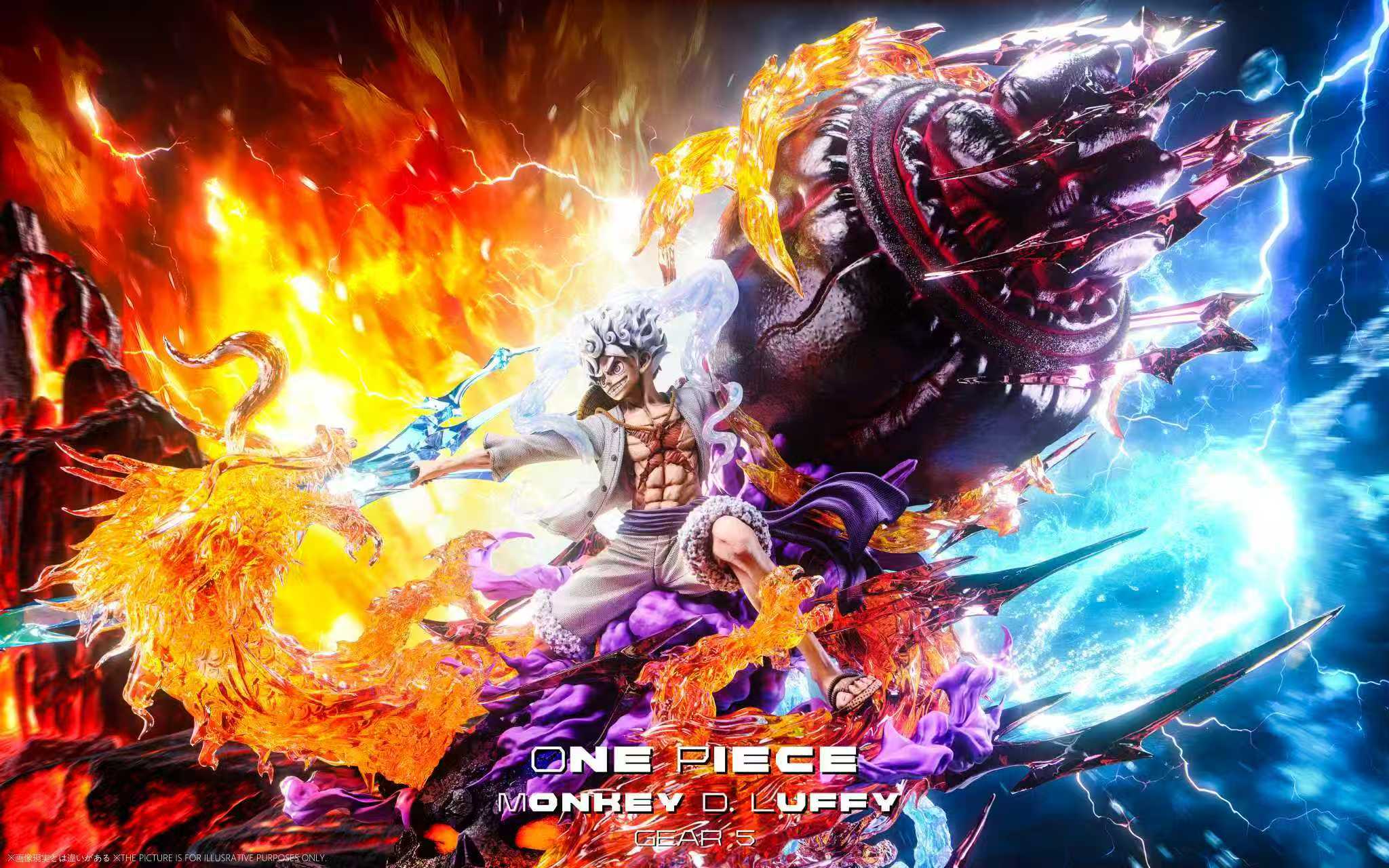 2048x1280 Wu Shuang Studio Piece Gear Fifth Nika Luffy 1 6 Statue(GK)