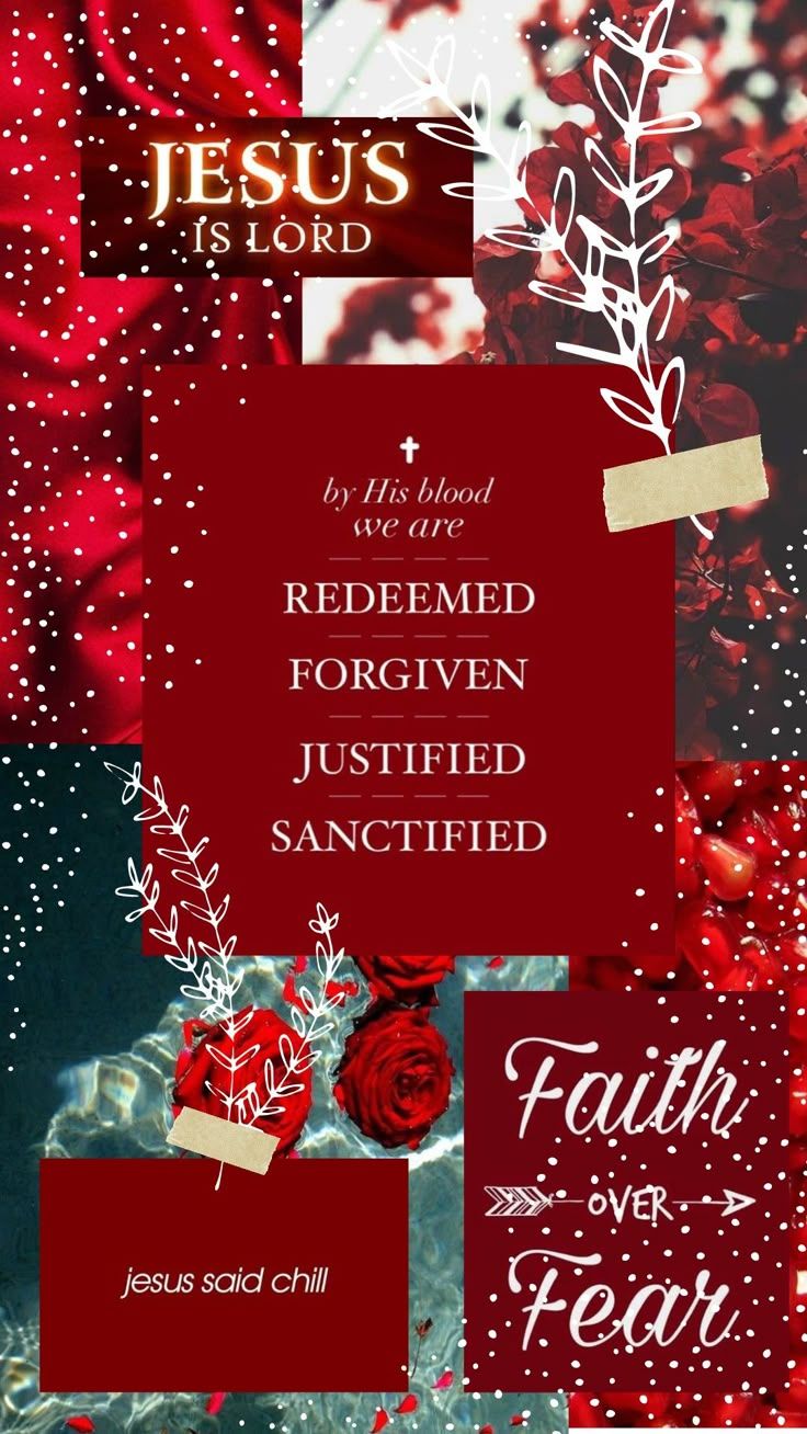 736x1308 Red Christian Aesthetic Wallpaper