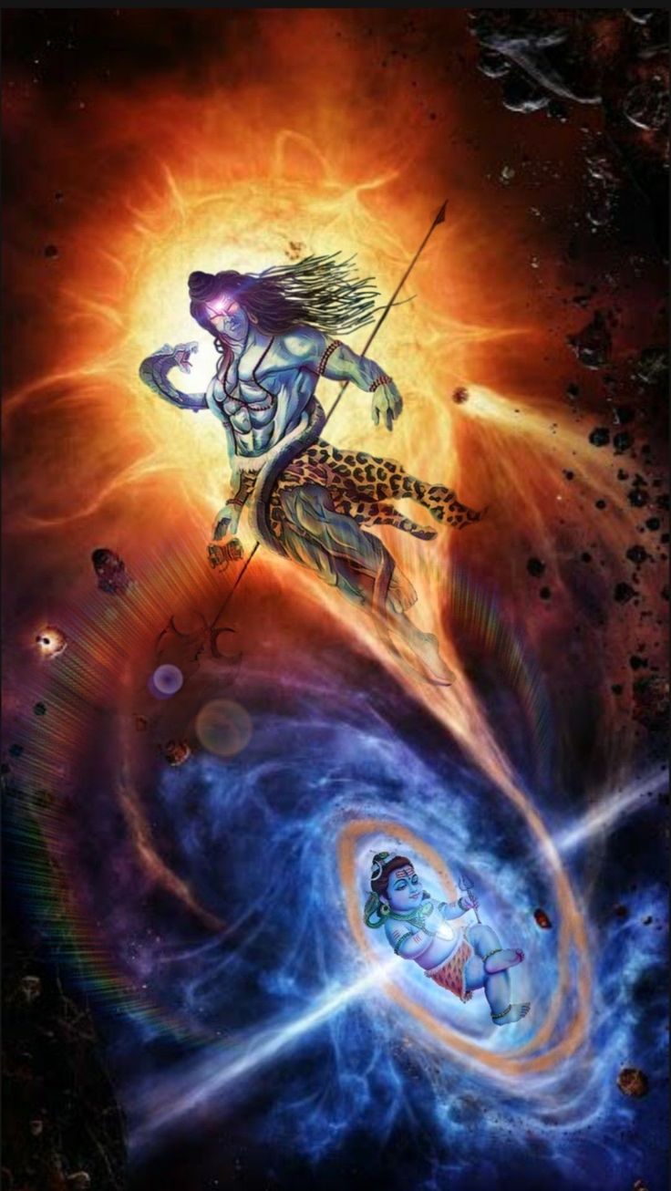 736x1306 Rudra Shiva Theme Wallpaper Download
