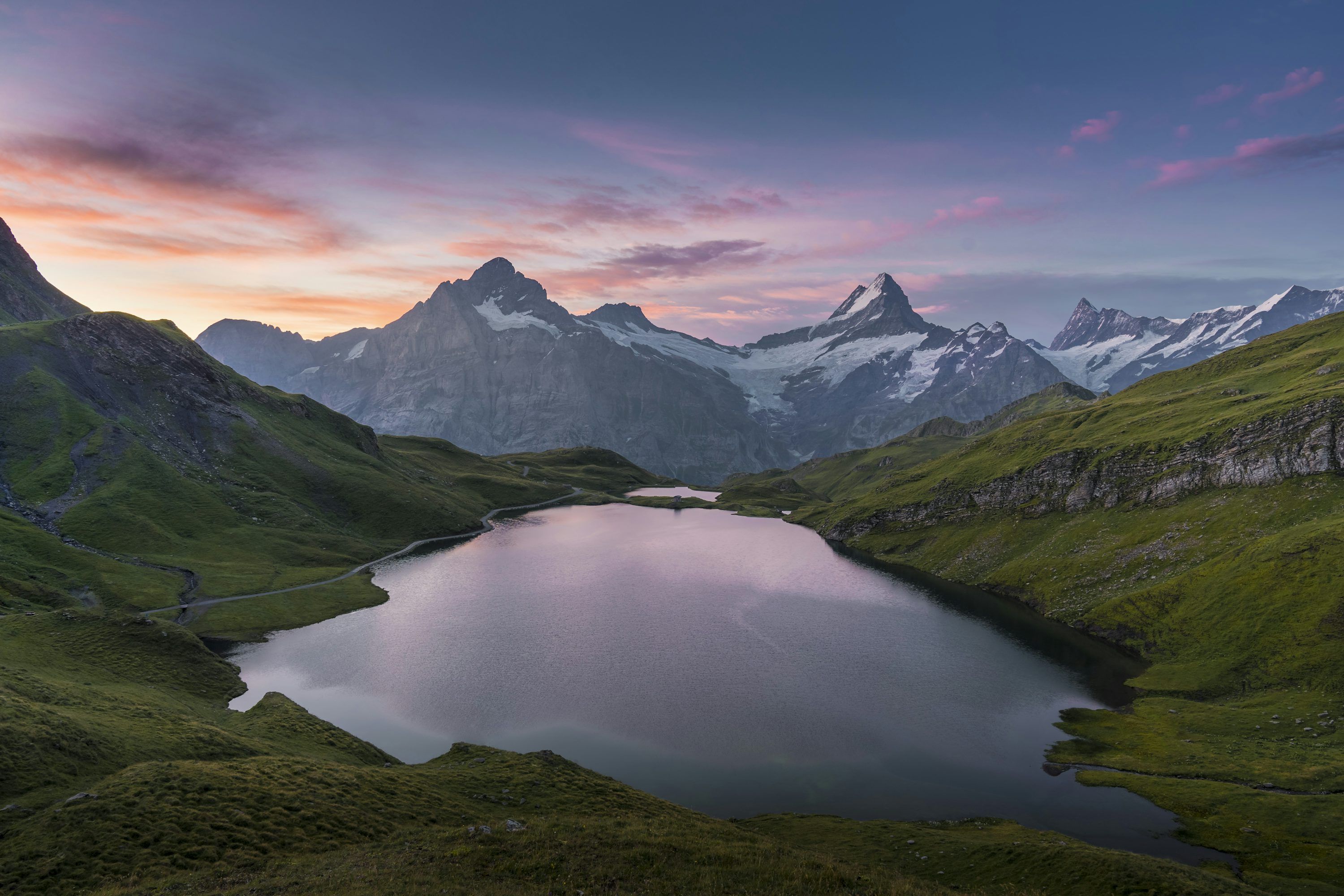 3000x2000 Mountain Lake Picture. Download Free Image