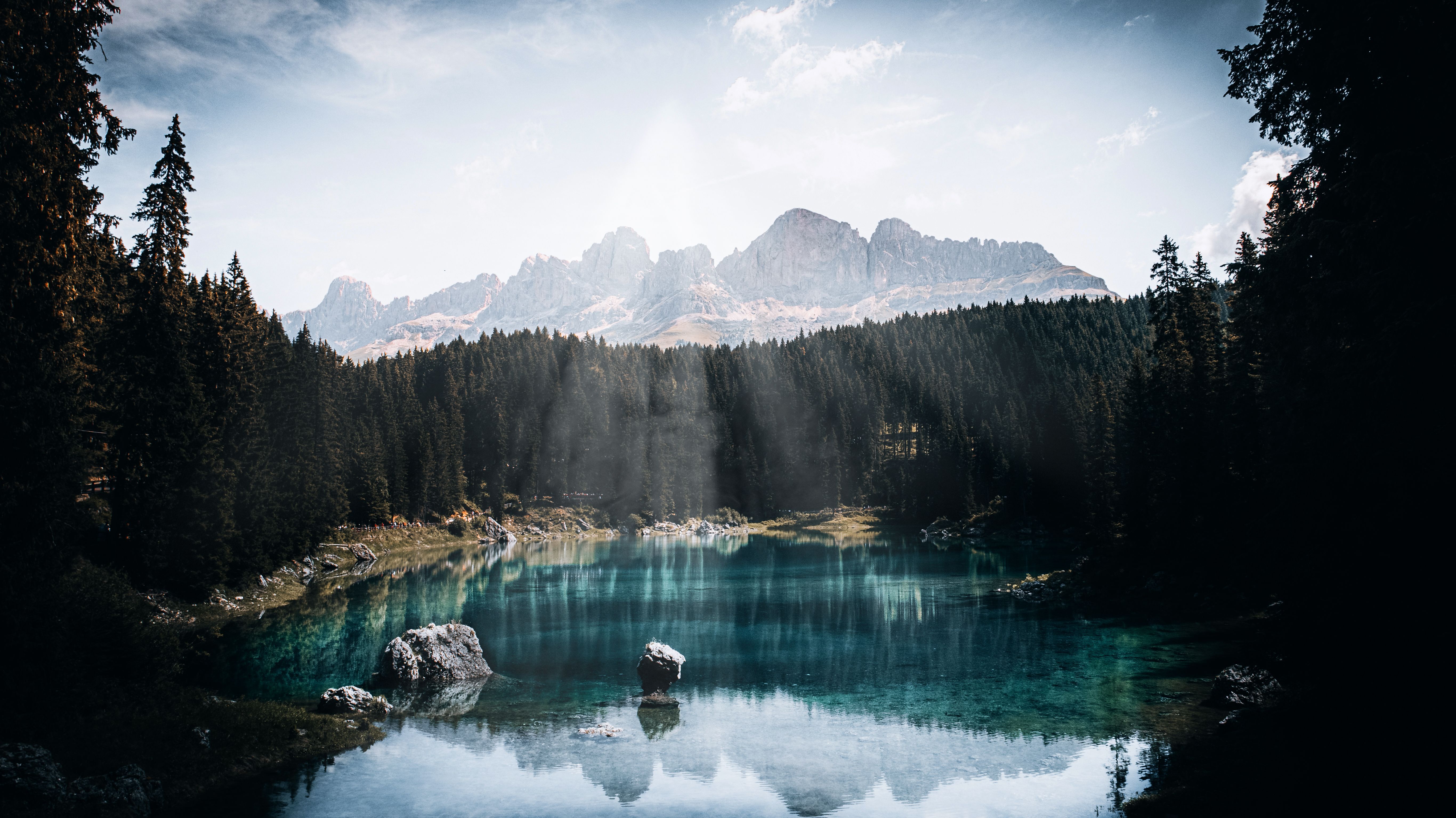 5464x3070 Mountain Lake Photo, Download The BEST Free Mountain Lake & HD Image