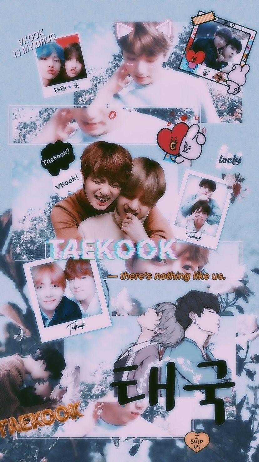 828x1472 Vkook Wallpaper