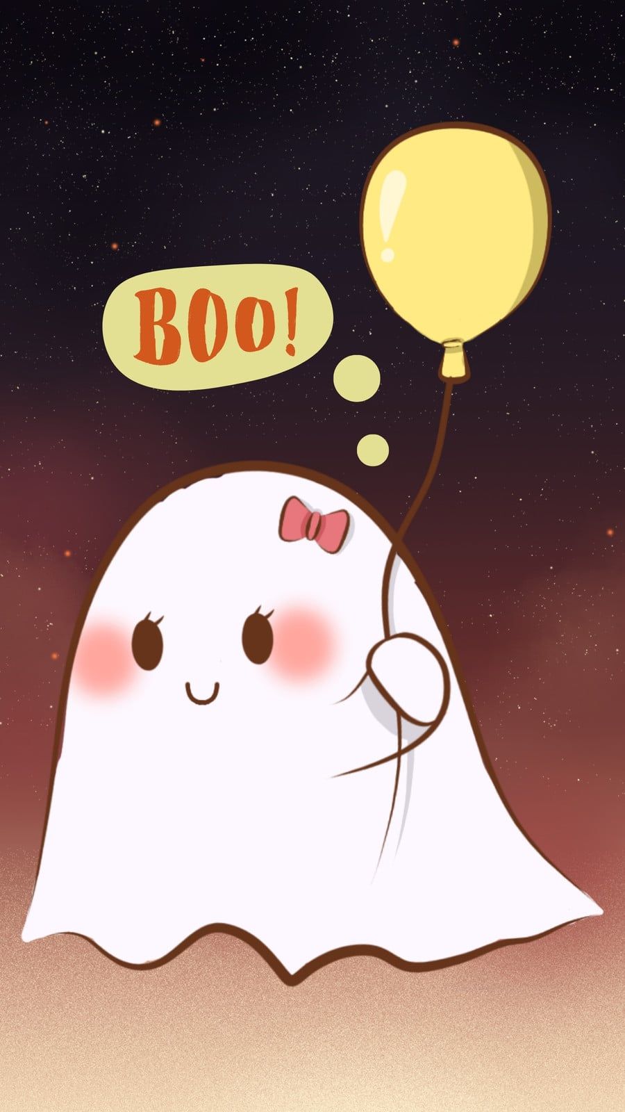 900x1600 Free and customizable ghost wallpaper templates