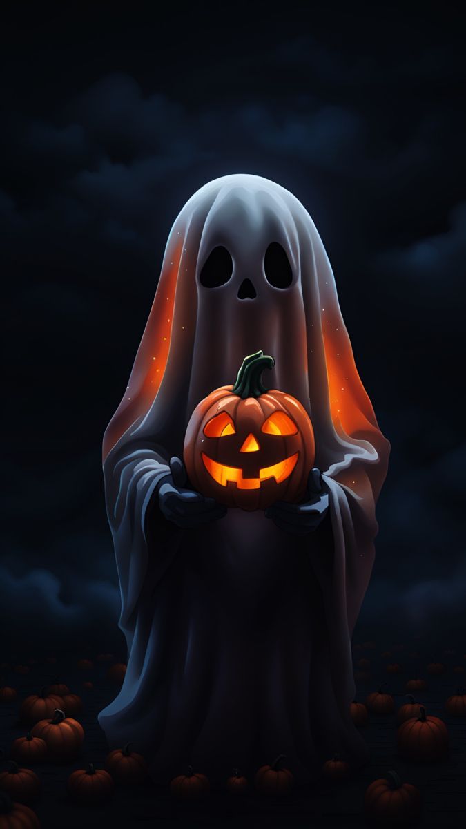 675x1200 Halloween Spooky Ghost