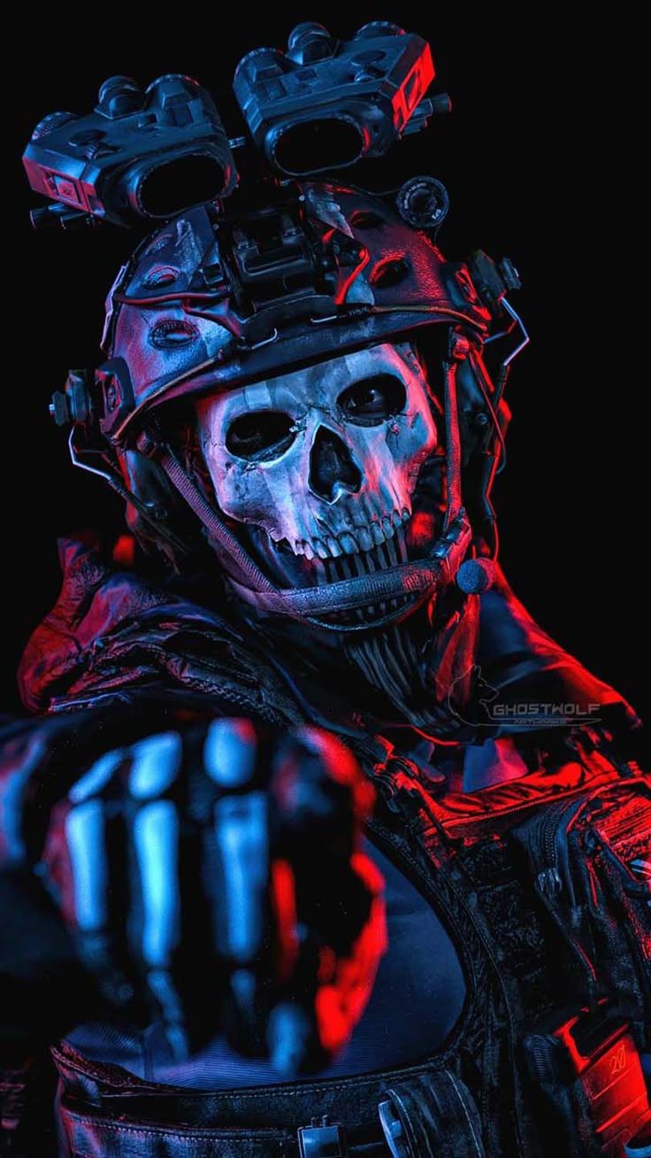 736x1308 Call of Duty Ghost Cool Wallpaper Wallpaper. Dibujo de naturaleza muerta, Fotos de celulas