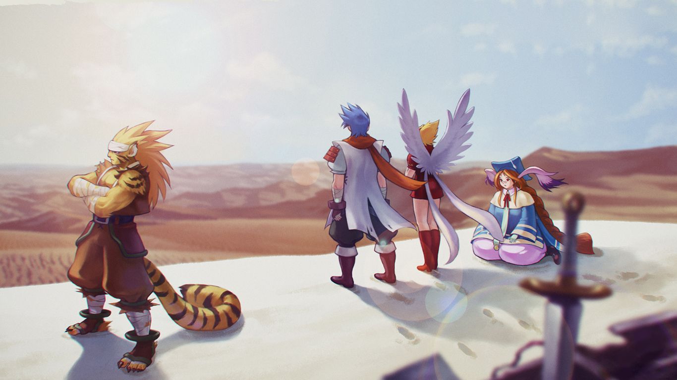1366x768 Breath of Fire Ⅲ remastered