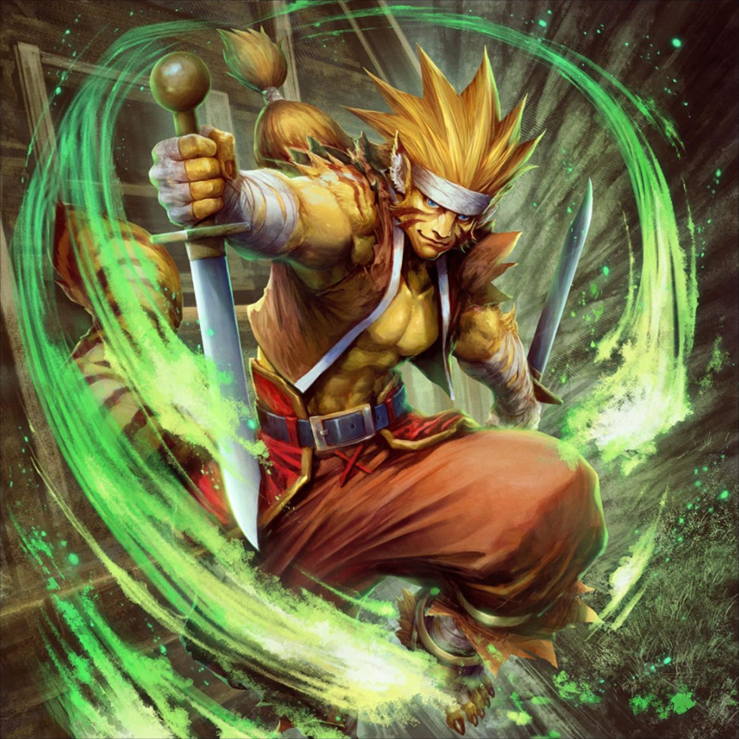 1450x1450 Rei (Breath of Fire III) Anime Image Board