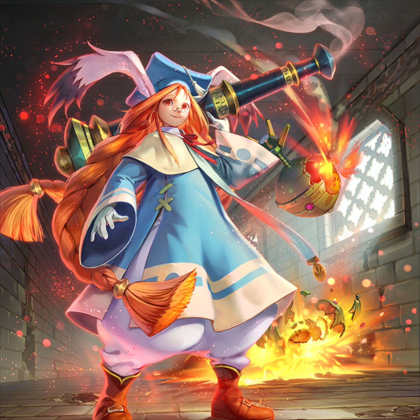 1450x1450 Momo (Breath of Fire) of Fire III by Capcom Anime Image Board