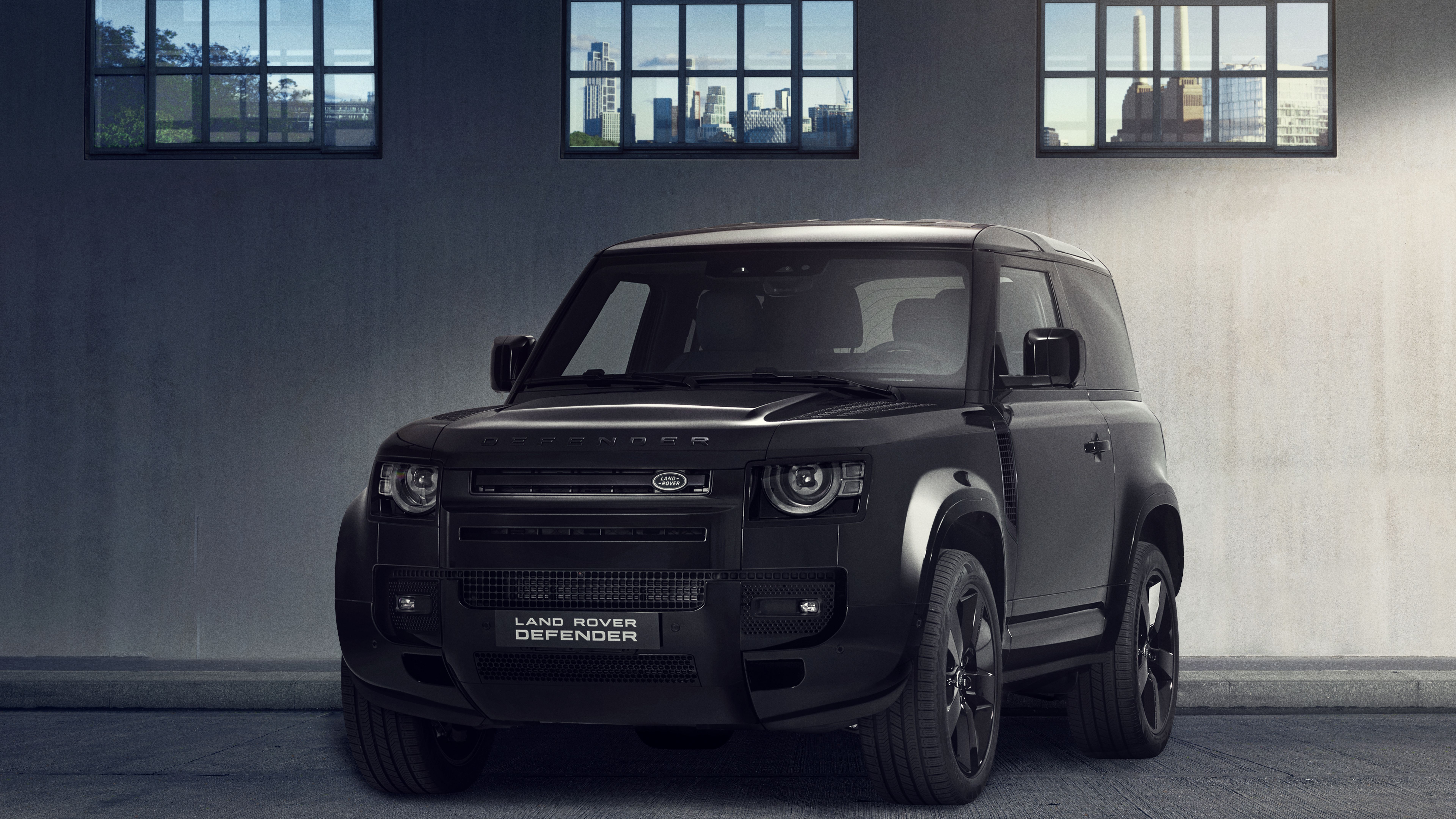 7680x4320 Land Rover Defender 90 Edition 53 Wallpaper 4K, Black cars, 5K