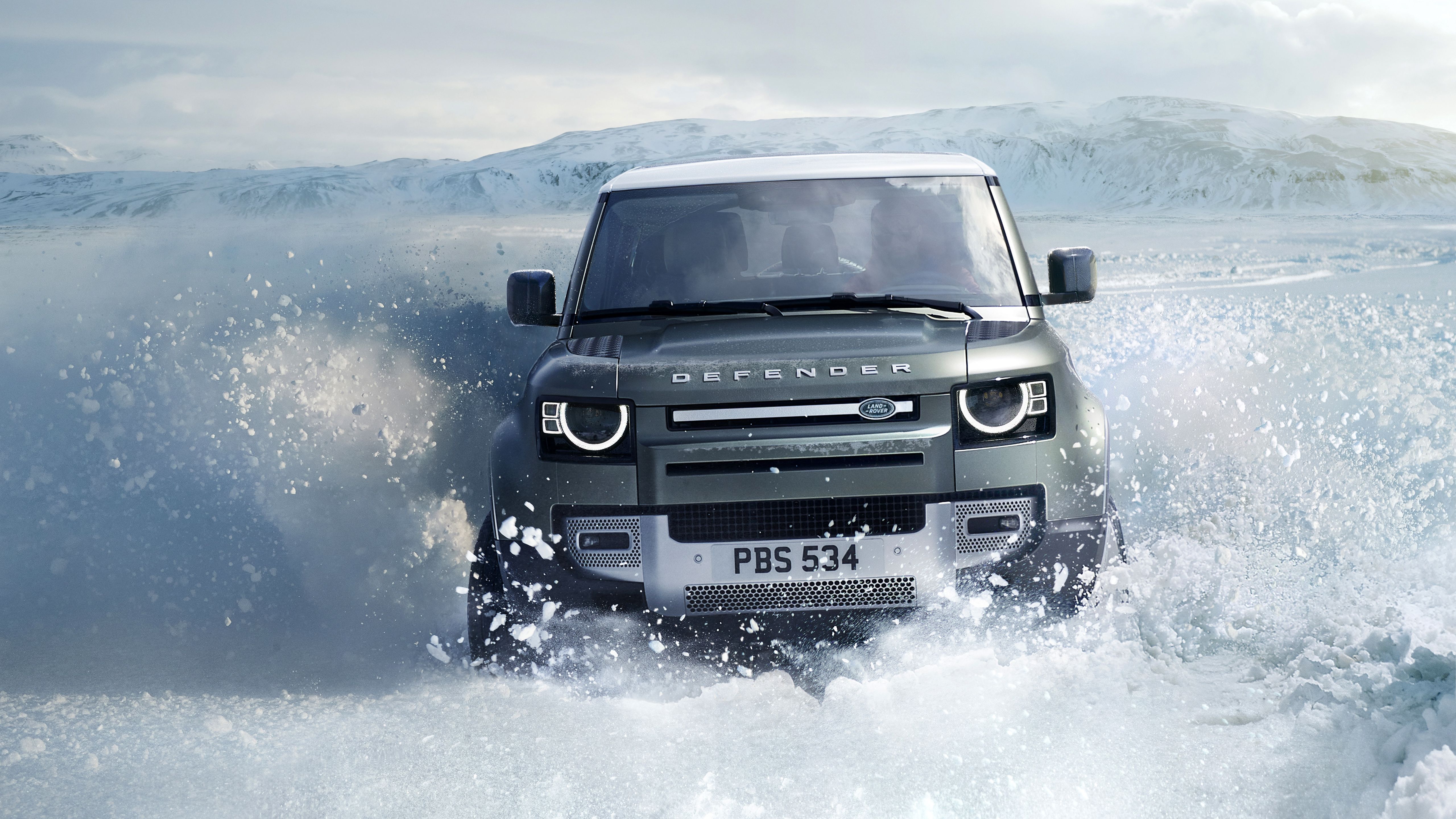 5120x2880 Land Rover Defender 90 D240 SE Urban Pack 2020 4K Wallpaper Car Wallpaper