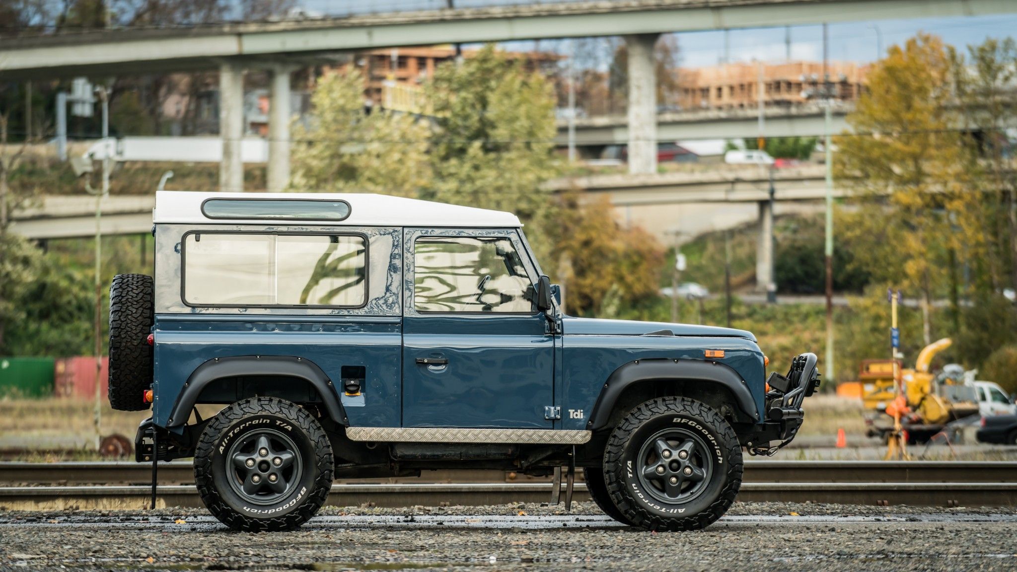 2048x1152 Desktop wallpaper: Land Rover Defender Vehicles, Land Rover Defender, Car, Off Road, Old Car, Land Rover 4K free download for PC. 427283