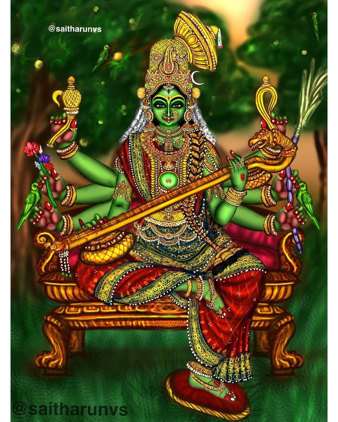 1080x1349 Matangi devi ideas. saraswati goddess, kali goddess, indian gods