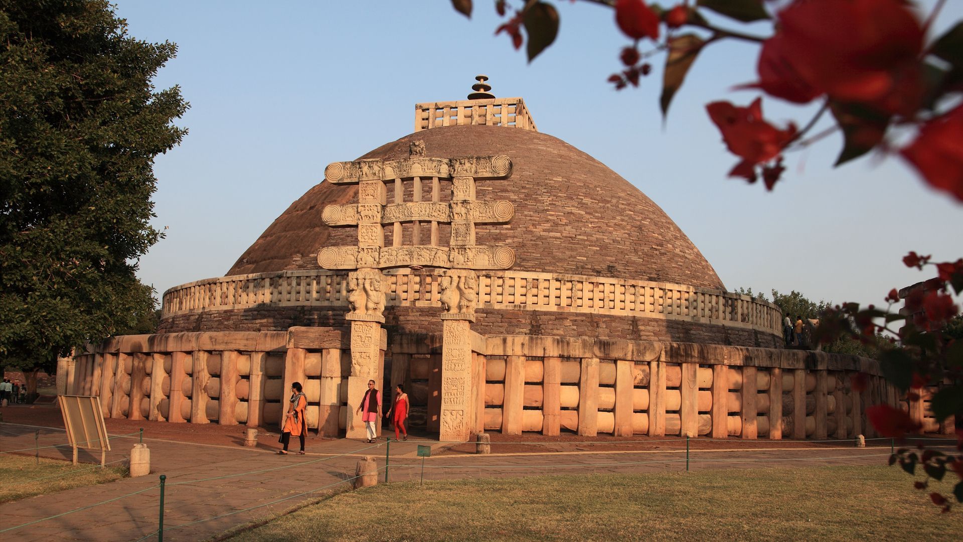 1920x1080 Sanchi. Buddhist monuments, Stupas, Ashoka