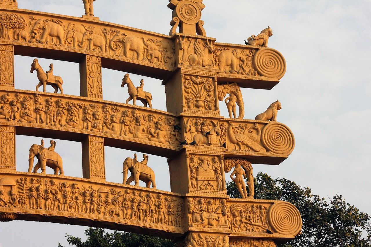 1280x853 Free Sanchi Stupa & Stupa Image