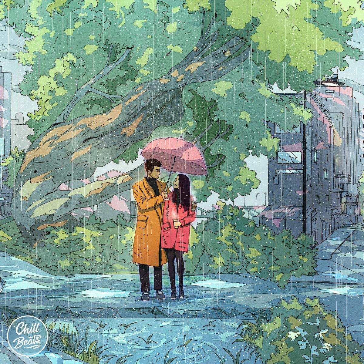 1200x1200 Rainy Town. Lemeria. Chill Beats Records