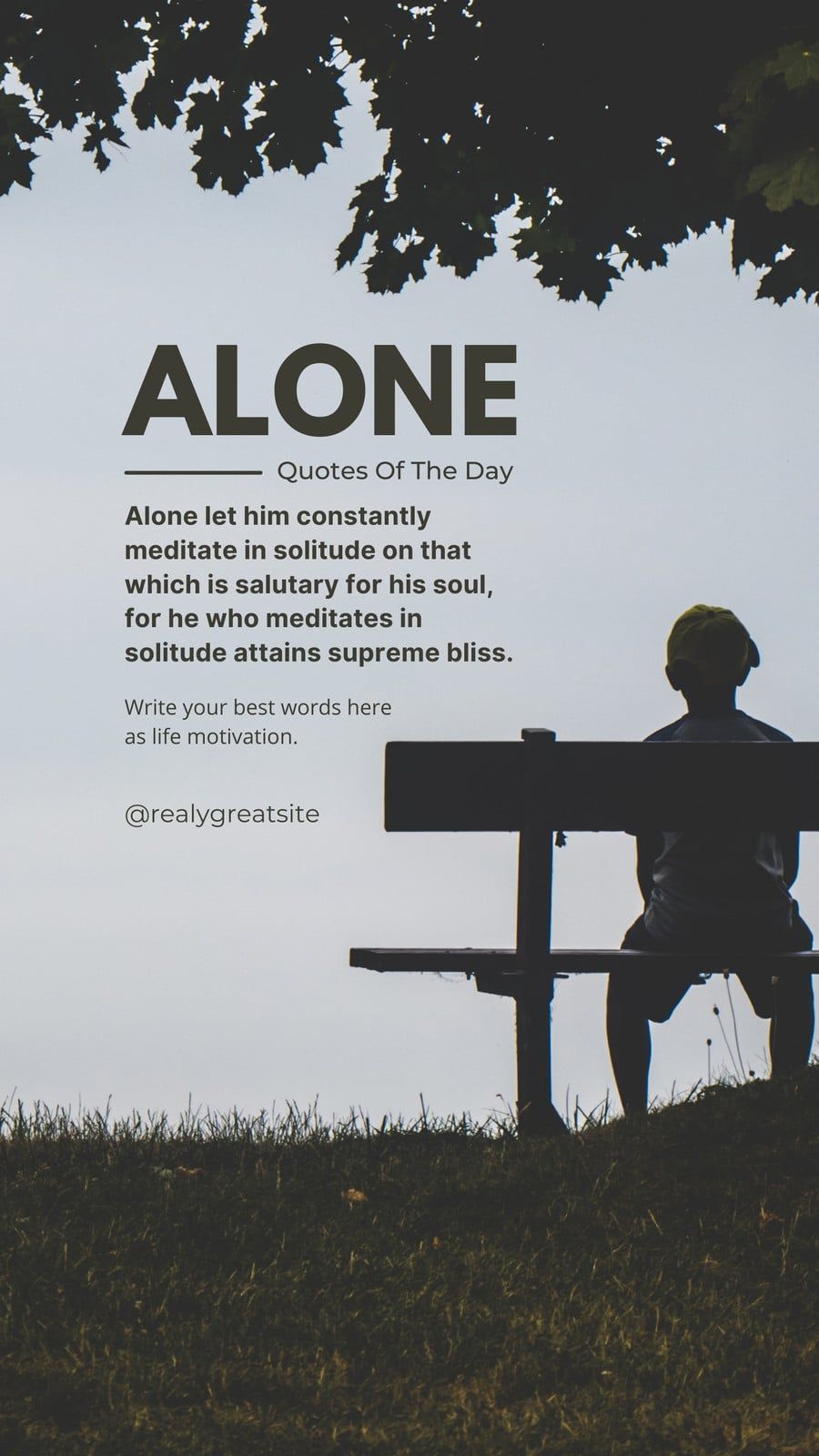 900x1600 Free and customizable sad quotes templates