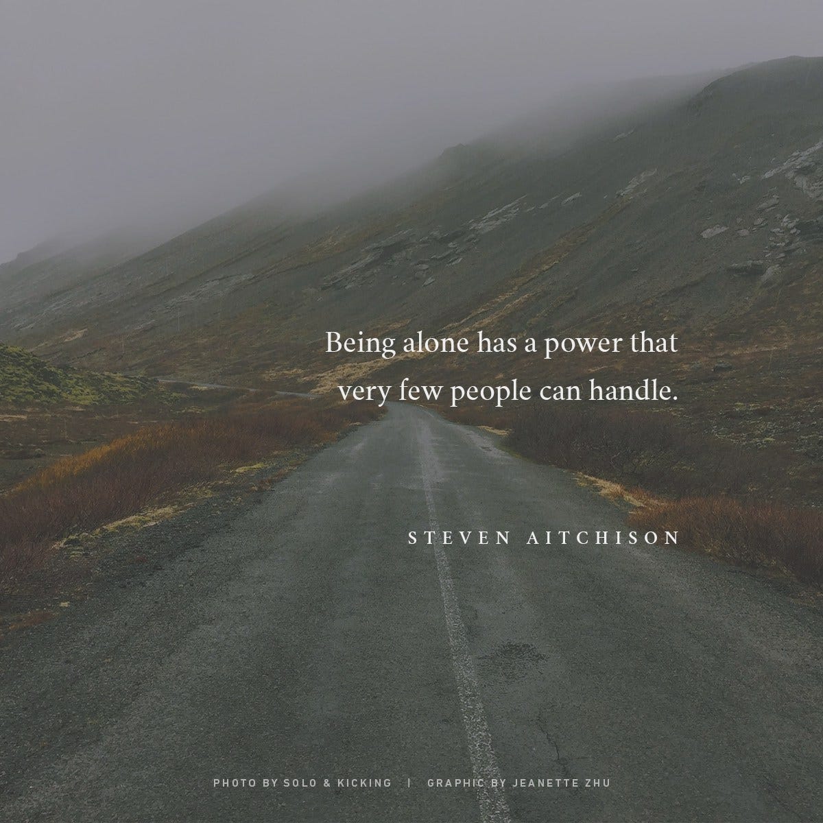 1200x1200 Best Alone But Happy Quotes. Do you want to learn to be alone? Or do. by Solo & Kicking. Somatic Trauma Therapist & Coach