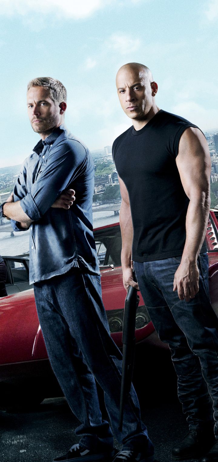 720x1520 Phone wallpaper: Paul Walker, Brian O'conner, Movie, Fast & Furious Dominic Toretto, Vin Diesel, Fast & Furious 1183840