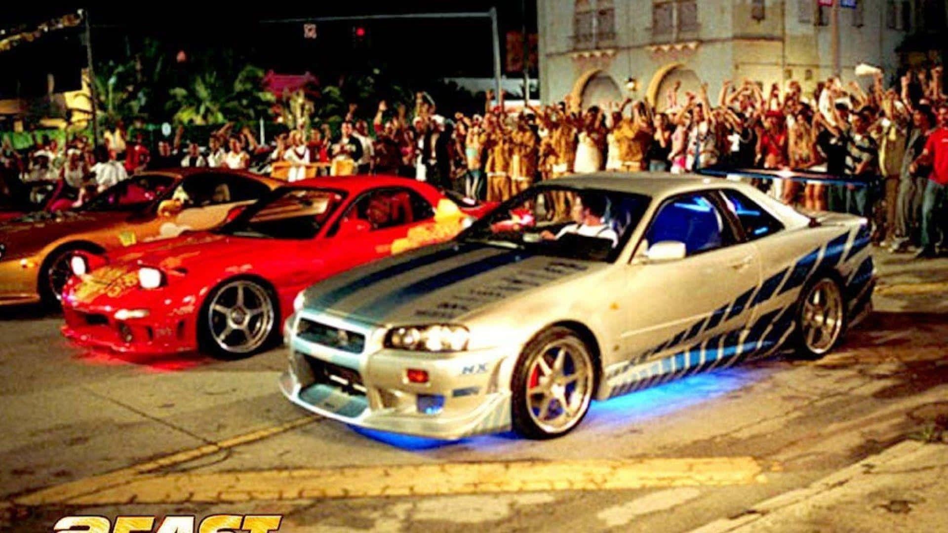 1920x1080 Download free Paul Walker, Vin Diesel And The Gang Gear Up For The First Fast And Furious Movie! Wallpaper