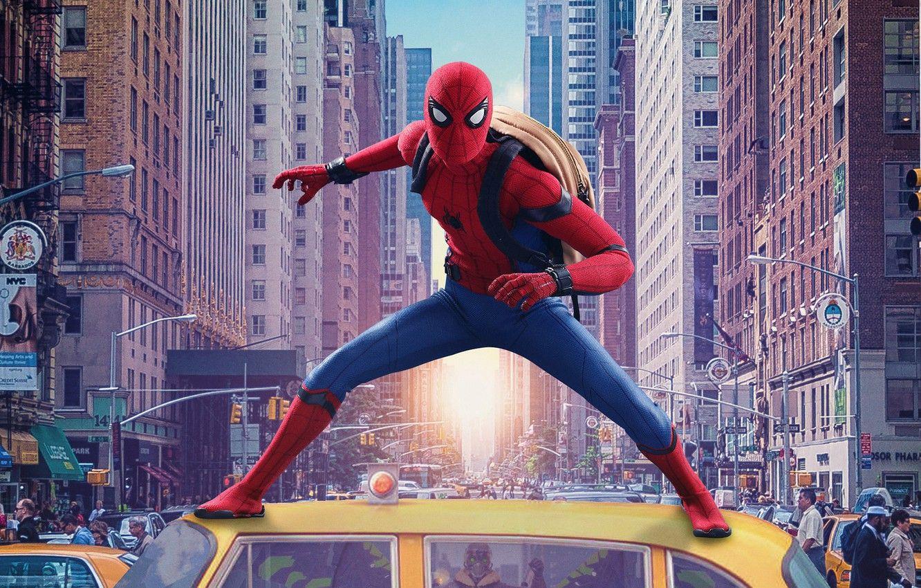 1332x850 Wallpaper City, Action, Fantasy, Heroes, Hero, Cars, Brooklyn, New
