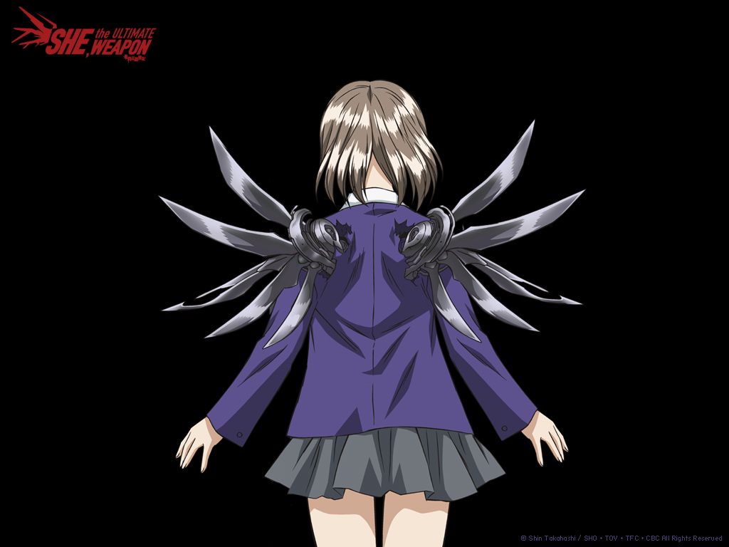 1024x768 Saikano Shin Anime Image Board