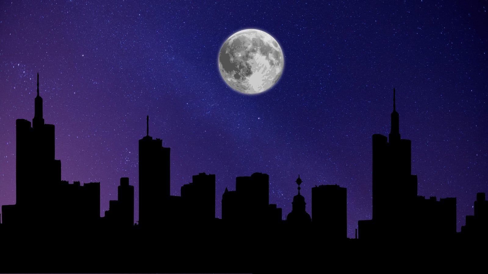 1600x900 Free and customizable dark purple wallpaper templates