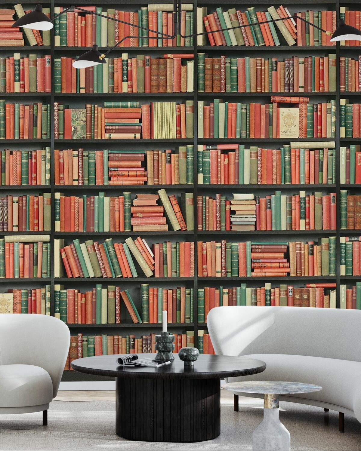 1200x1500 Bookshelf green