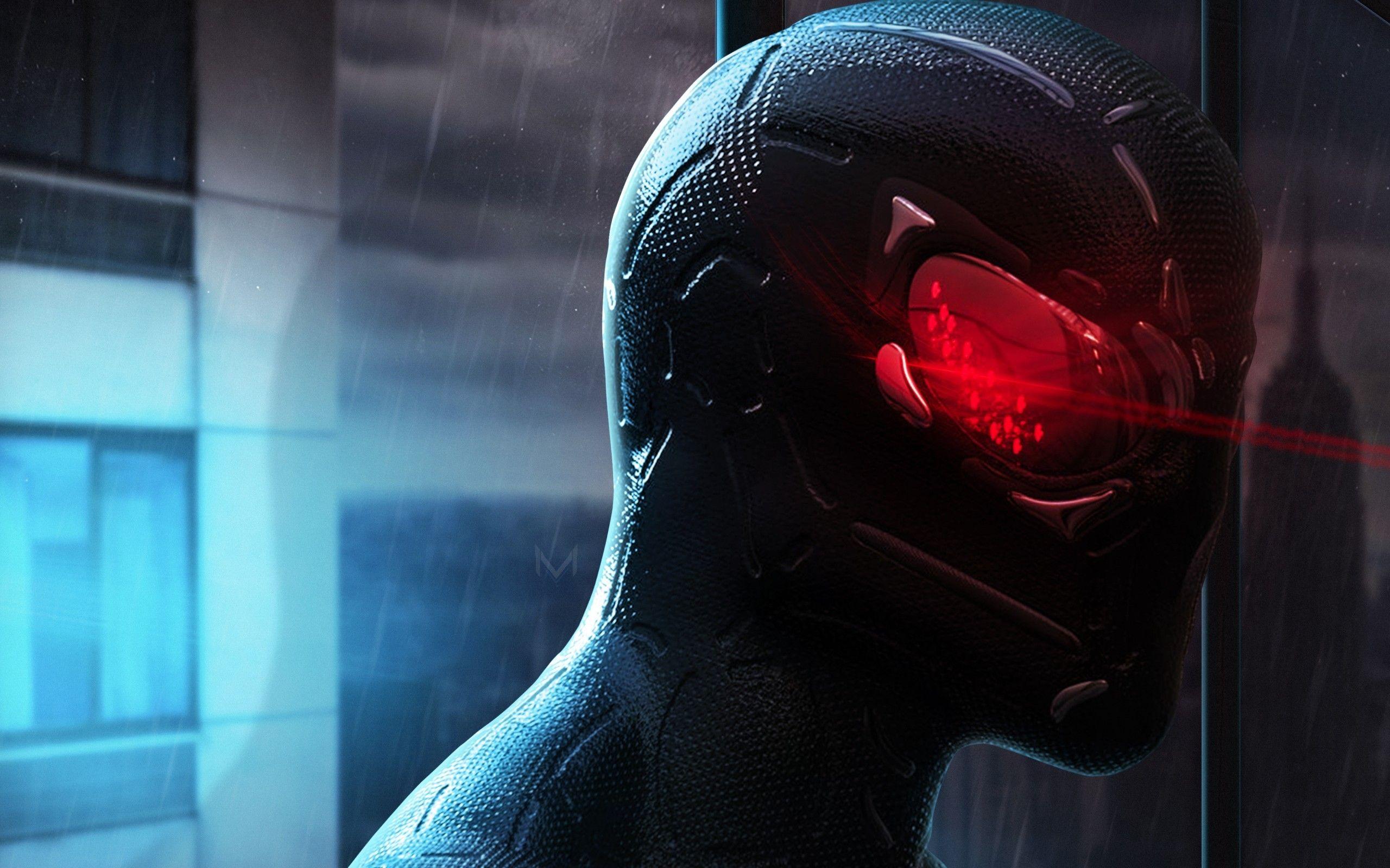 2560x1600 Download 2560x1600 Spider Man, Red Eyes, Artwork Wallpaper