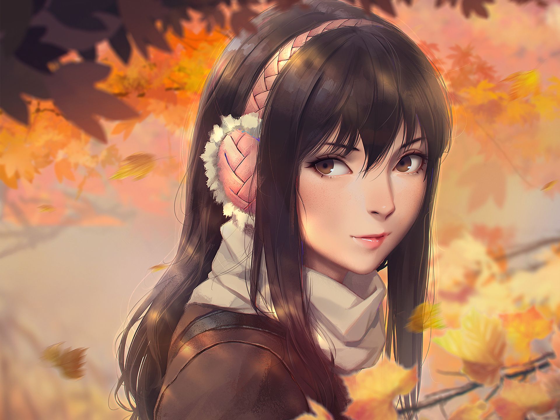 1920x1440 Kana Kimishima The Maxim HD Anime Wallpaper