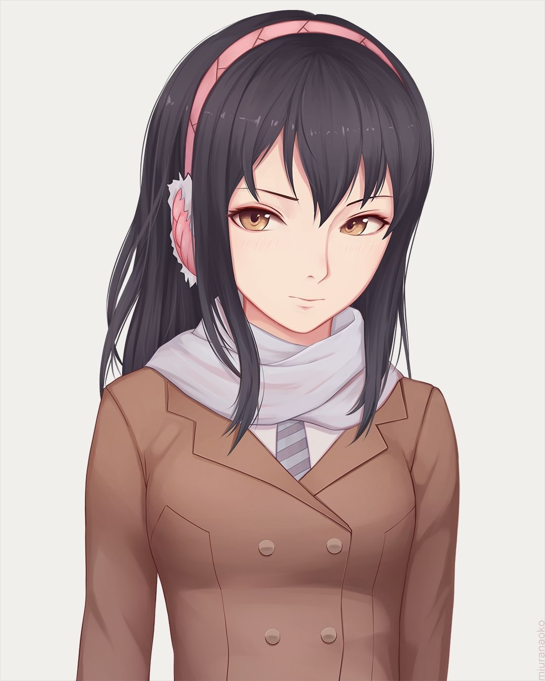 1080x1350 Kimishima Kana By Miura N315 Anime Image Board
