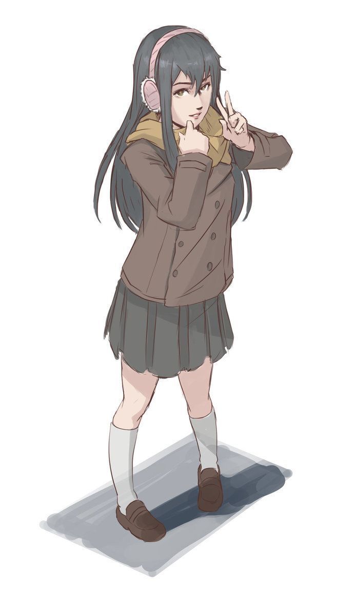 696x1147 Kana parasite. Kayo from erased, Kana sohma, Anime kana