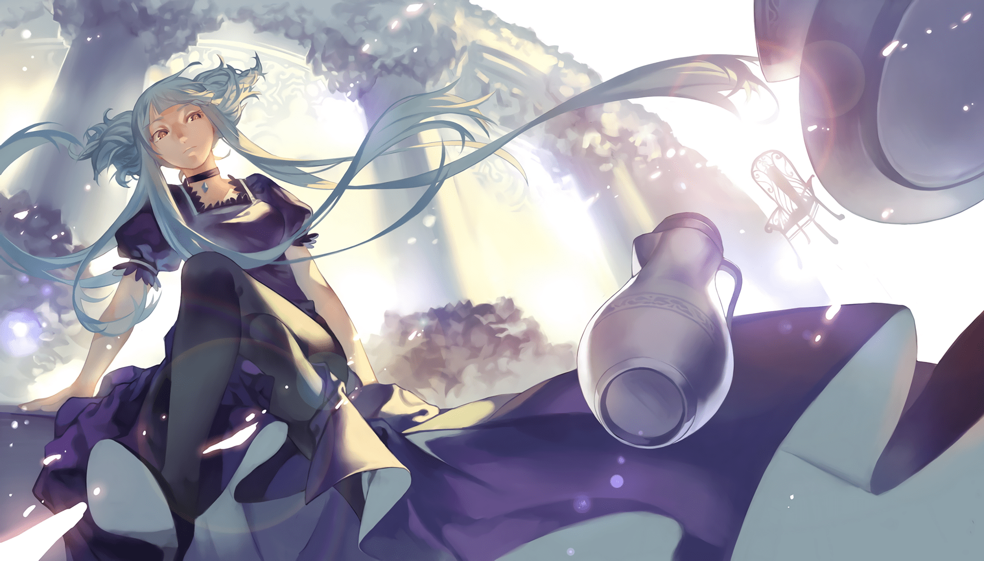 1920x1095 Kongou HD Wallpaper of Blue Steel Anime Art by 皇♢小Jx1095