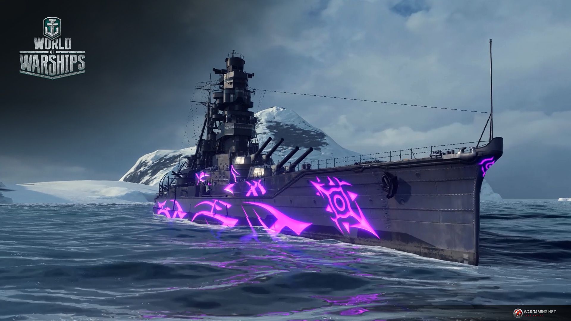 1920x1080 Apreggio of Blue Steel Nova to World of Warships