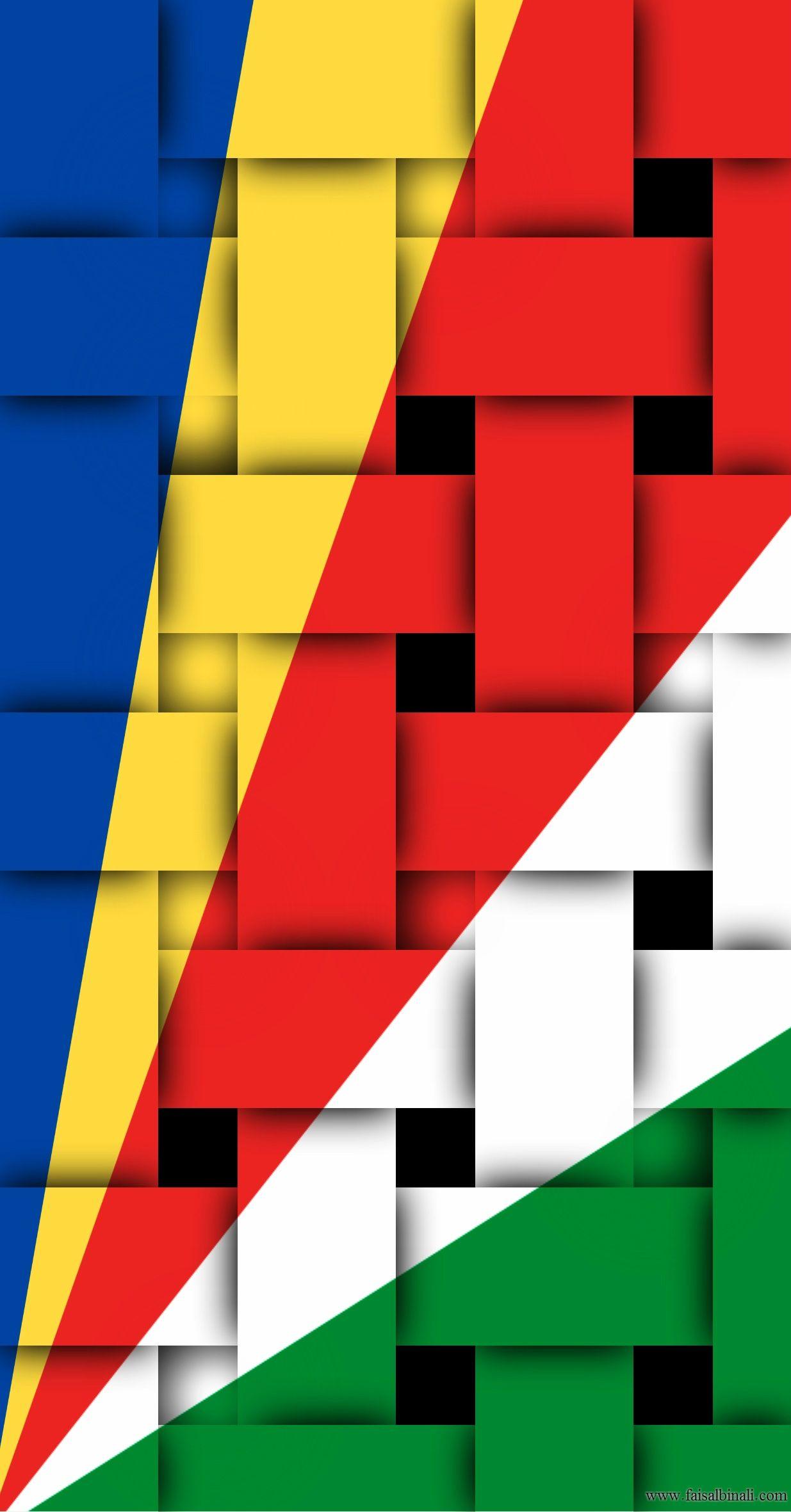 1235x2362 Seychelles Flag Wallpaper