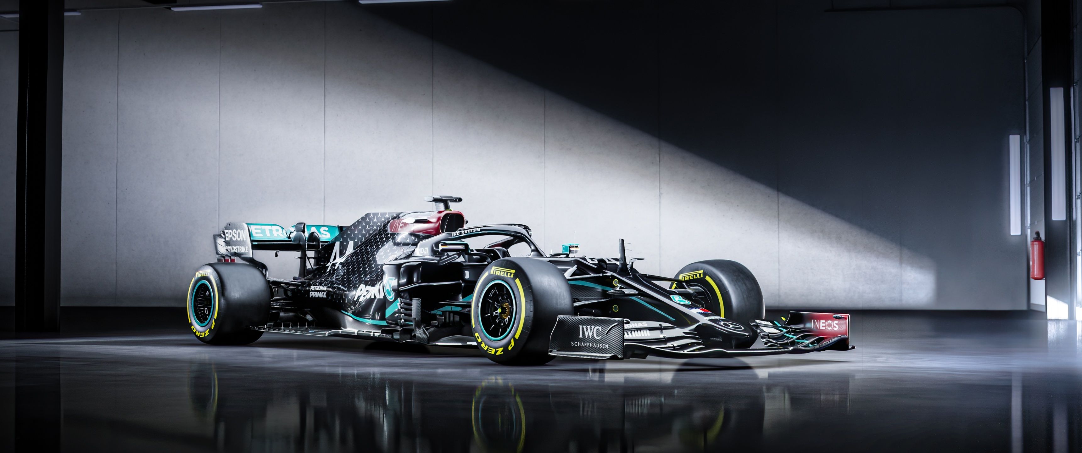 3440x1440 Mercedes AMG F1 W11 EQ Performance Wallpaper 4K, Formula E Racing Car