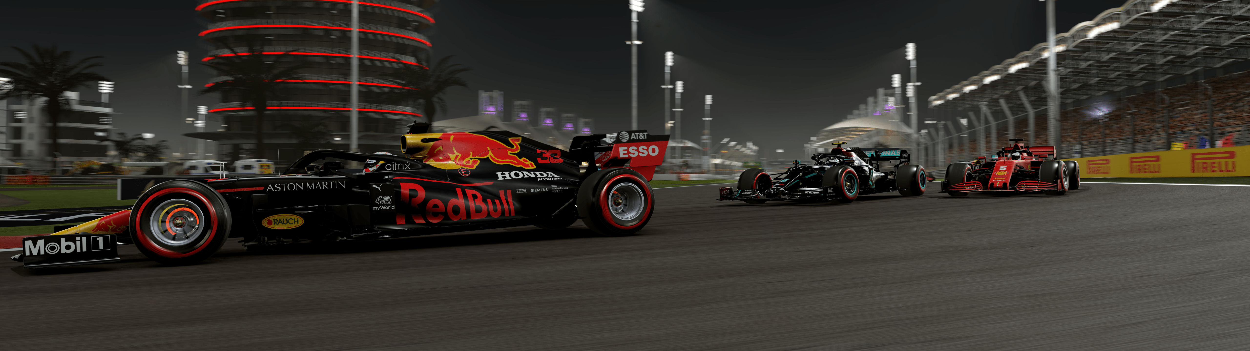 5120x1440 Made some ultrawide wallpaper with photo mode in F1 2020