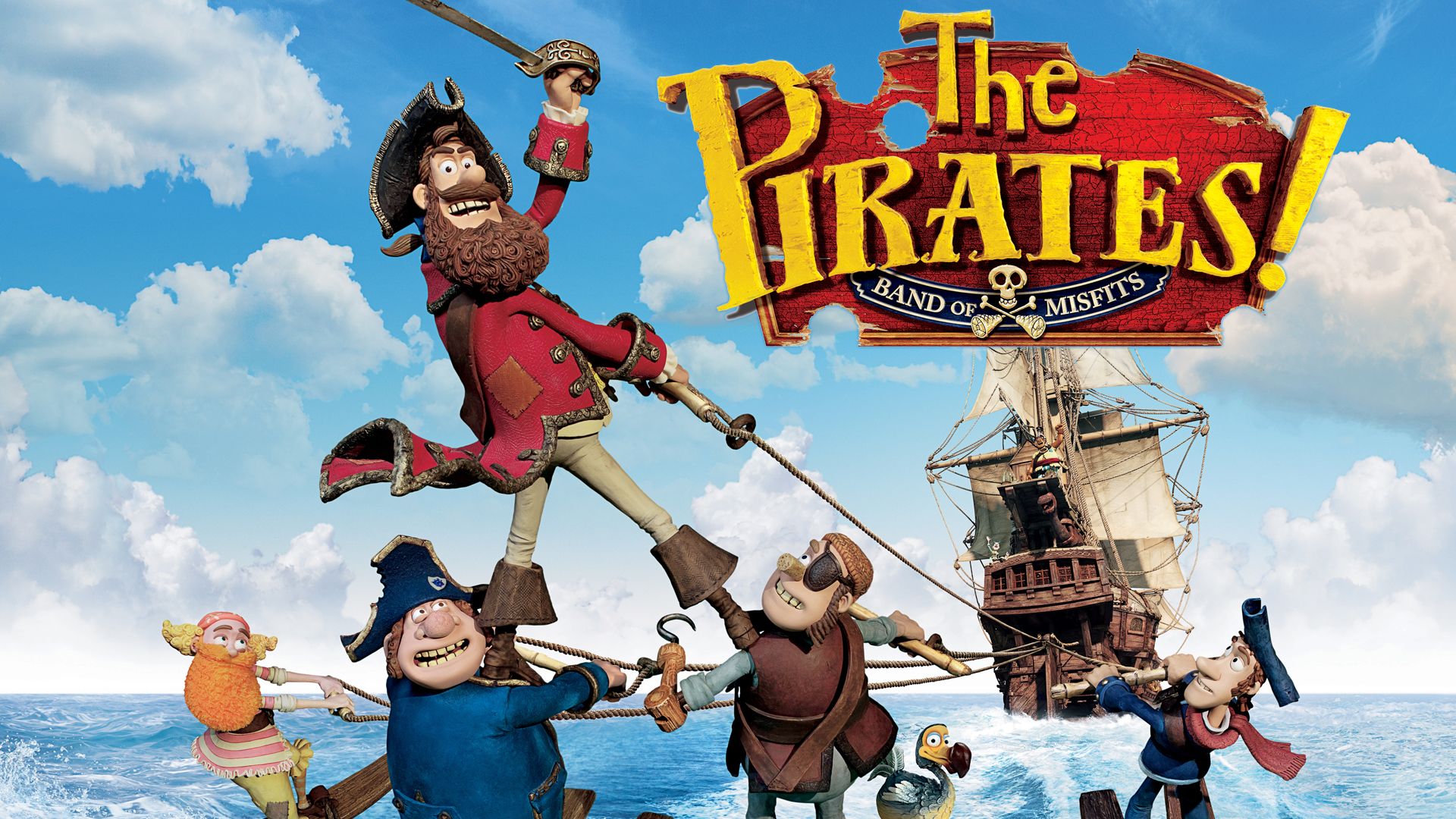 1920x1080 the, Pirates, Band, Of, Misfits, Animation, Adventure, Comedy, Cartoon, Pirate, 1 Wallpaper HD / Desktop and Mobile Background