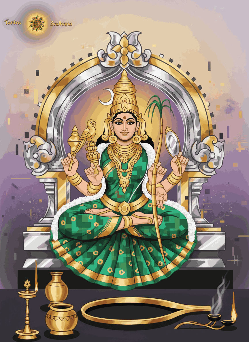 864x1184 Ma Tripura Sundari Image & Forms