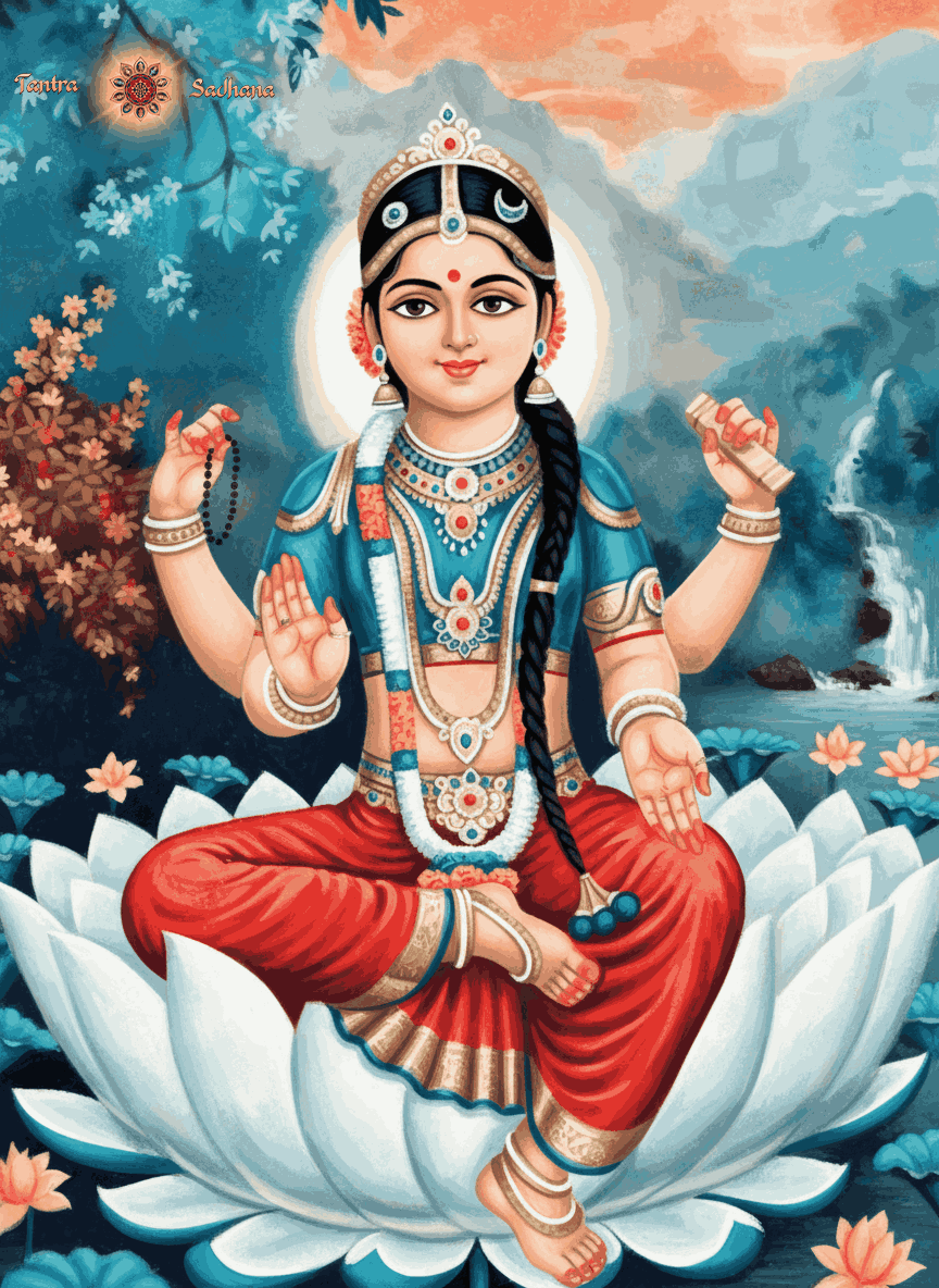 864x1184 Ma Tripura Sundari Image & Forms