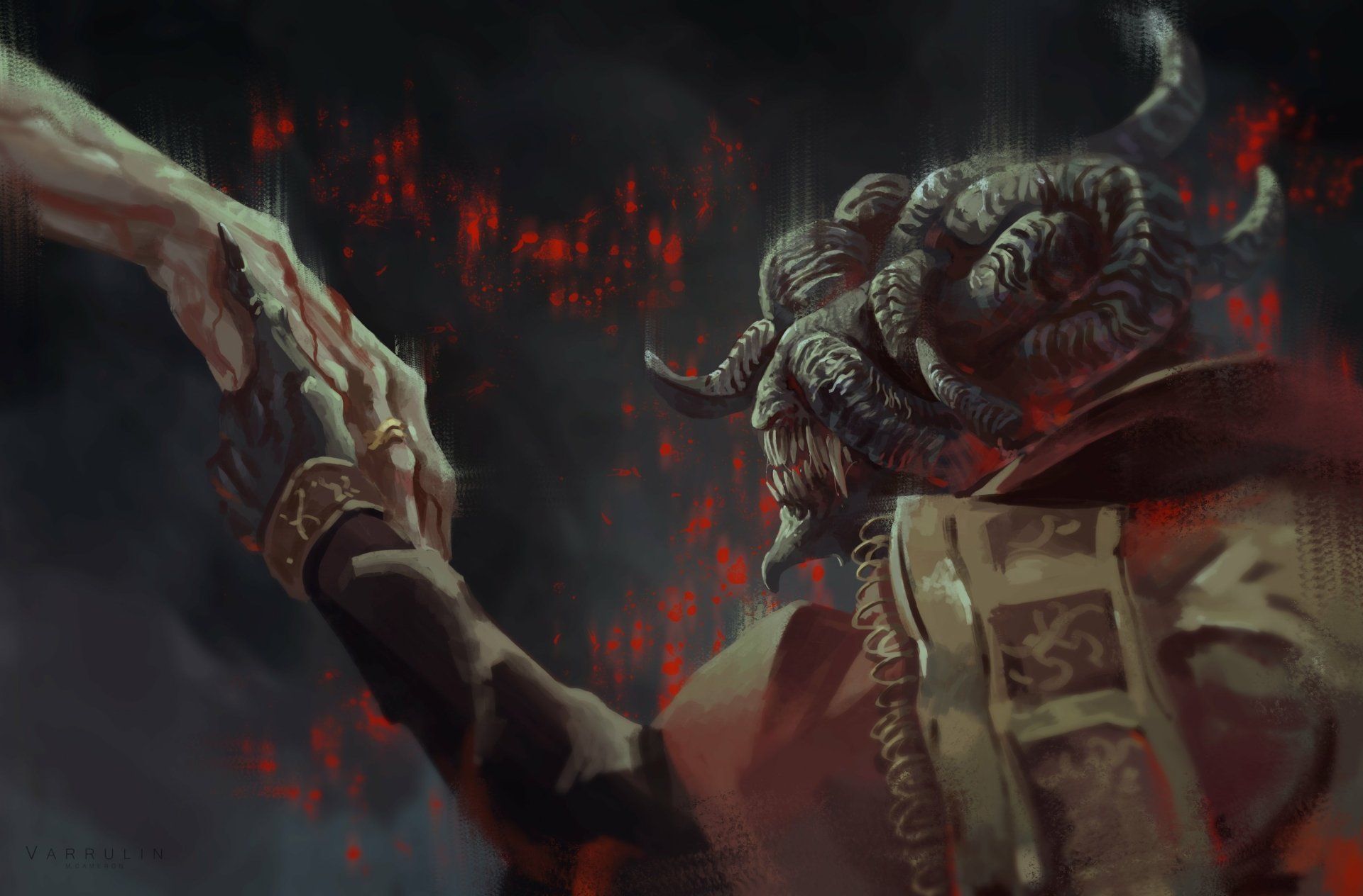 1920x1264 Download Mohg Lord Of Blood Video Game Elden Ring 4k Ultra HD Wallpaperx2633