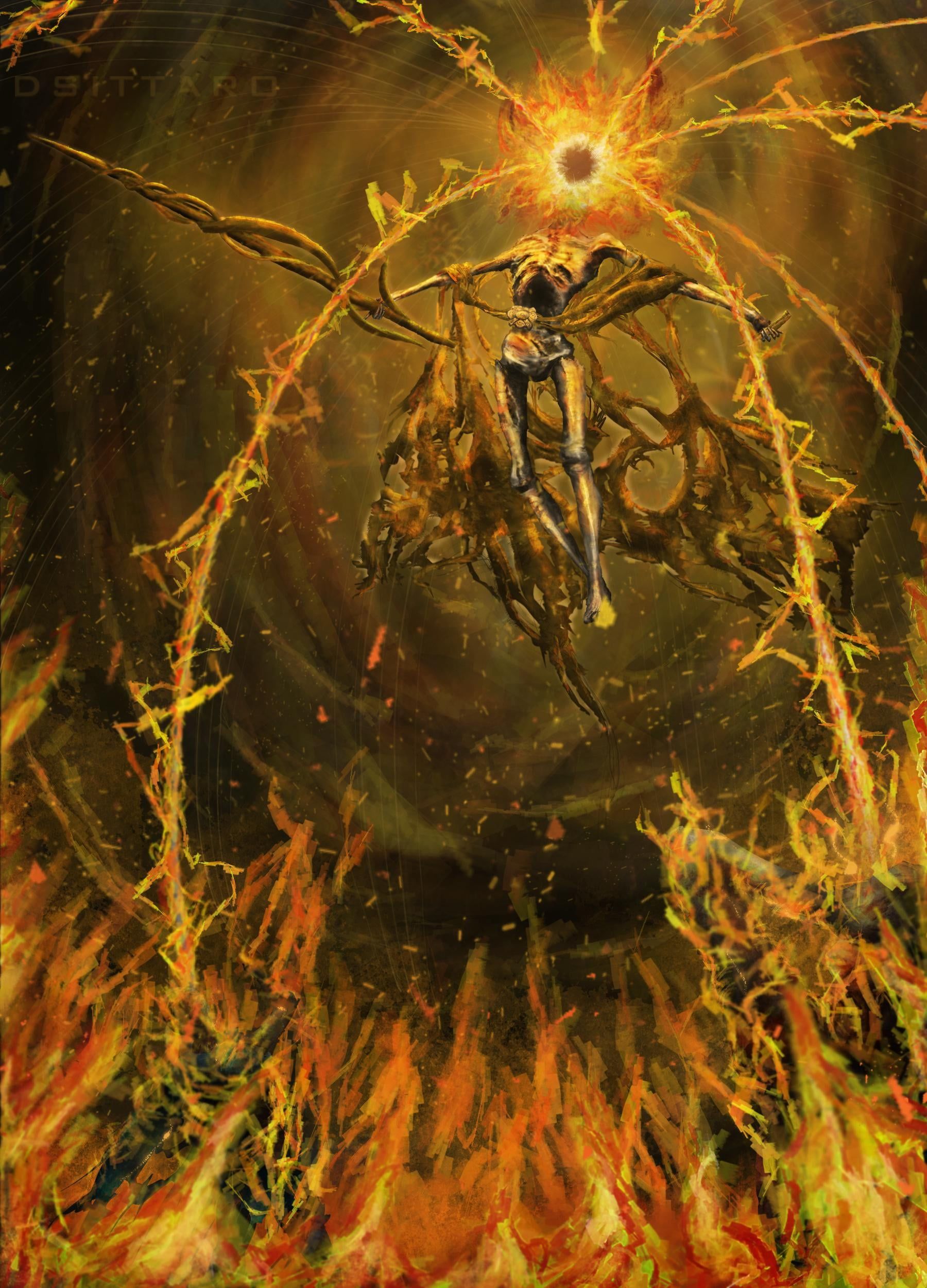 1800x2500 Midra, Lord of the Frenzied Flame (by me)