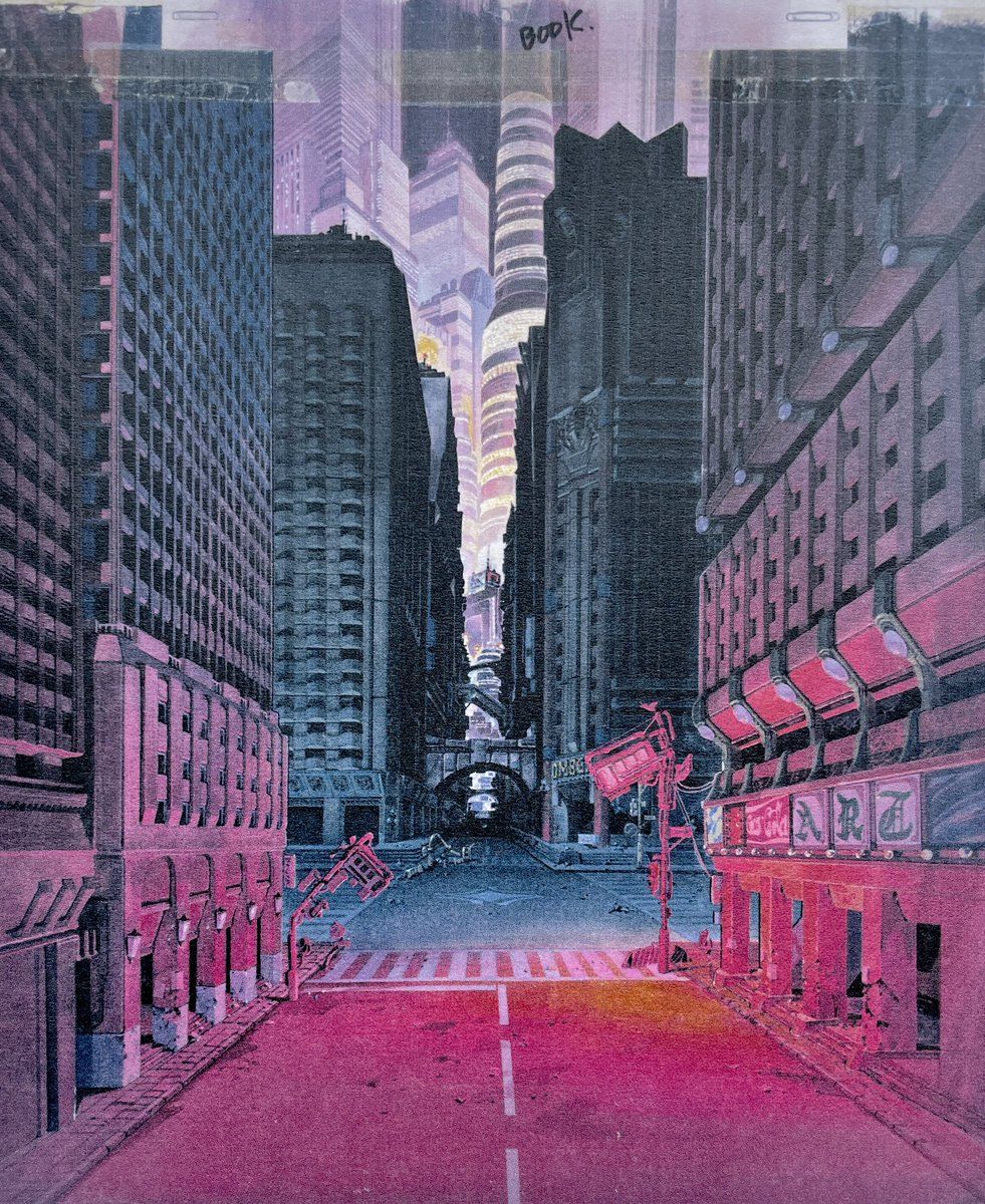 981x1200 Background art for Akira ( Dir: Katsuhiro Otomo). Artist: Toshiharu Mizutani #akira