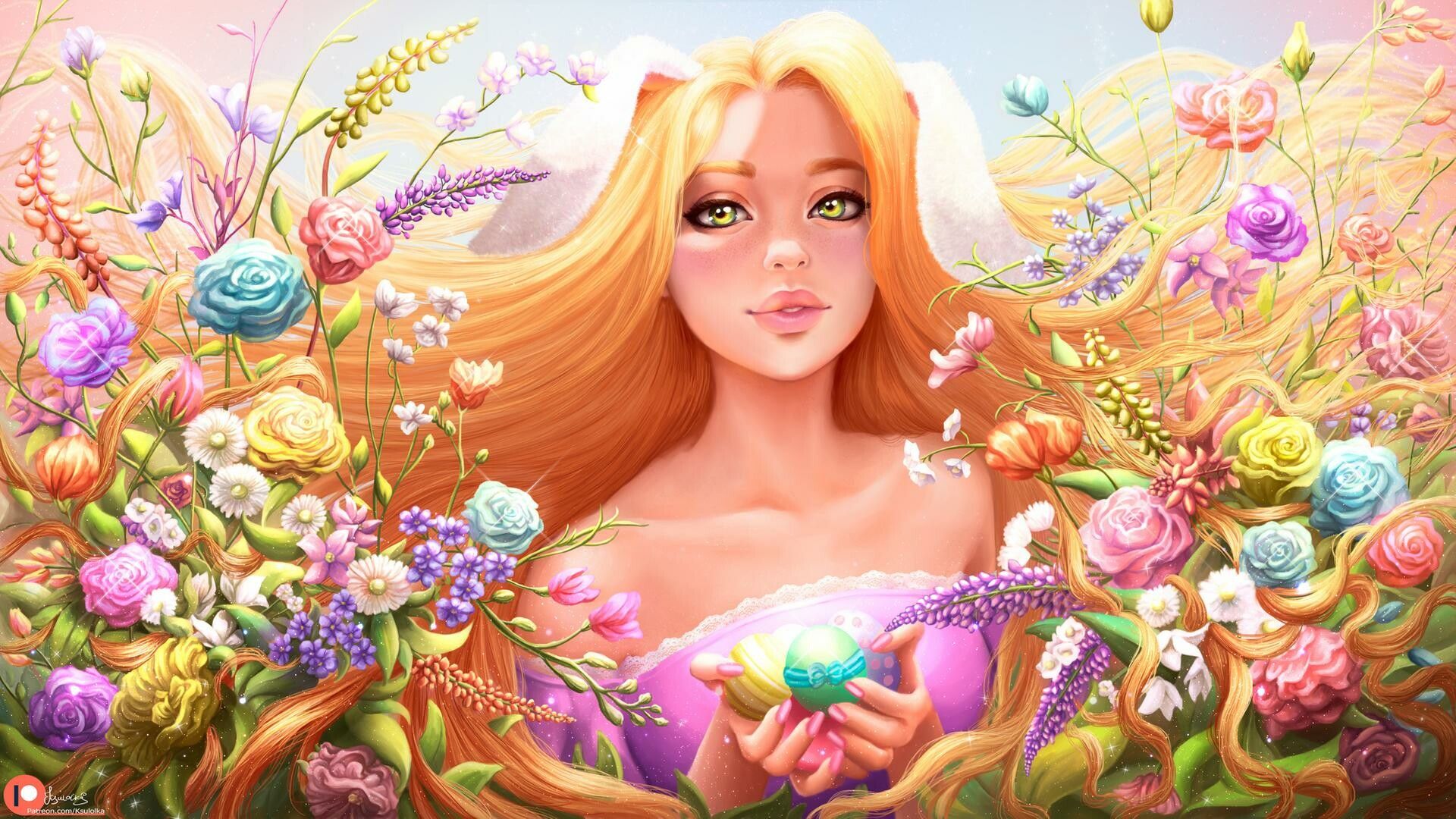 1920x1080 Rapunzel Wallpaper