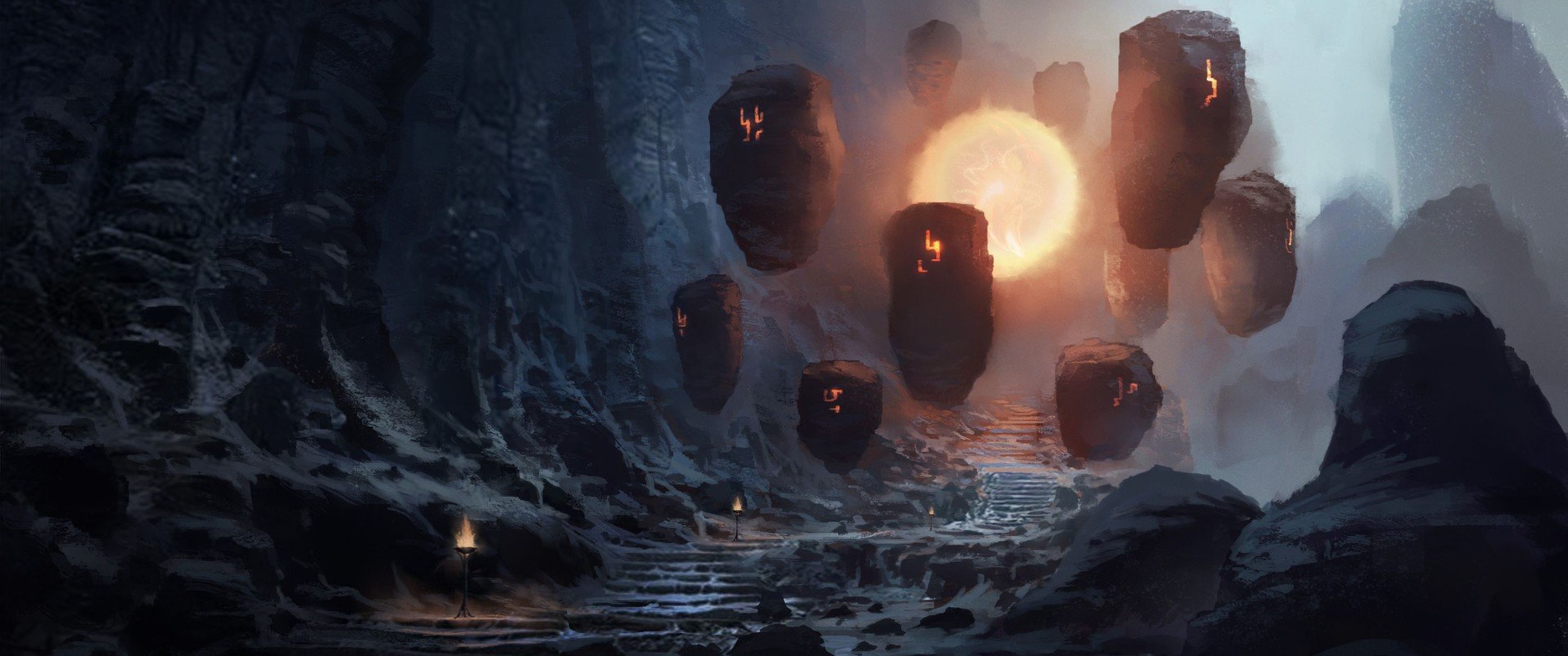 3440x1440 Fantasy UltraWide Quad HD 1440P , HD 4k Wallpaper, Image, Background, Photos and Picture