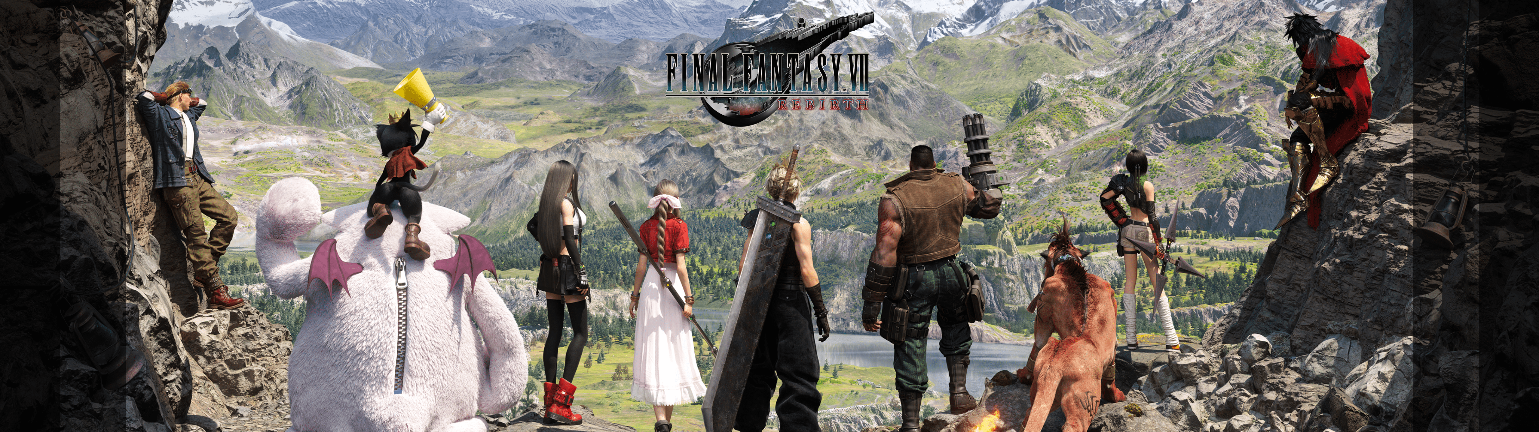 5120x1440 Ultrawide wallpaper of the whole gang (full image in comments)