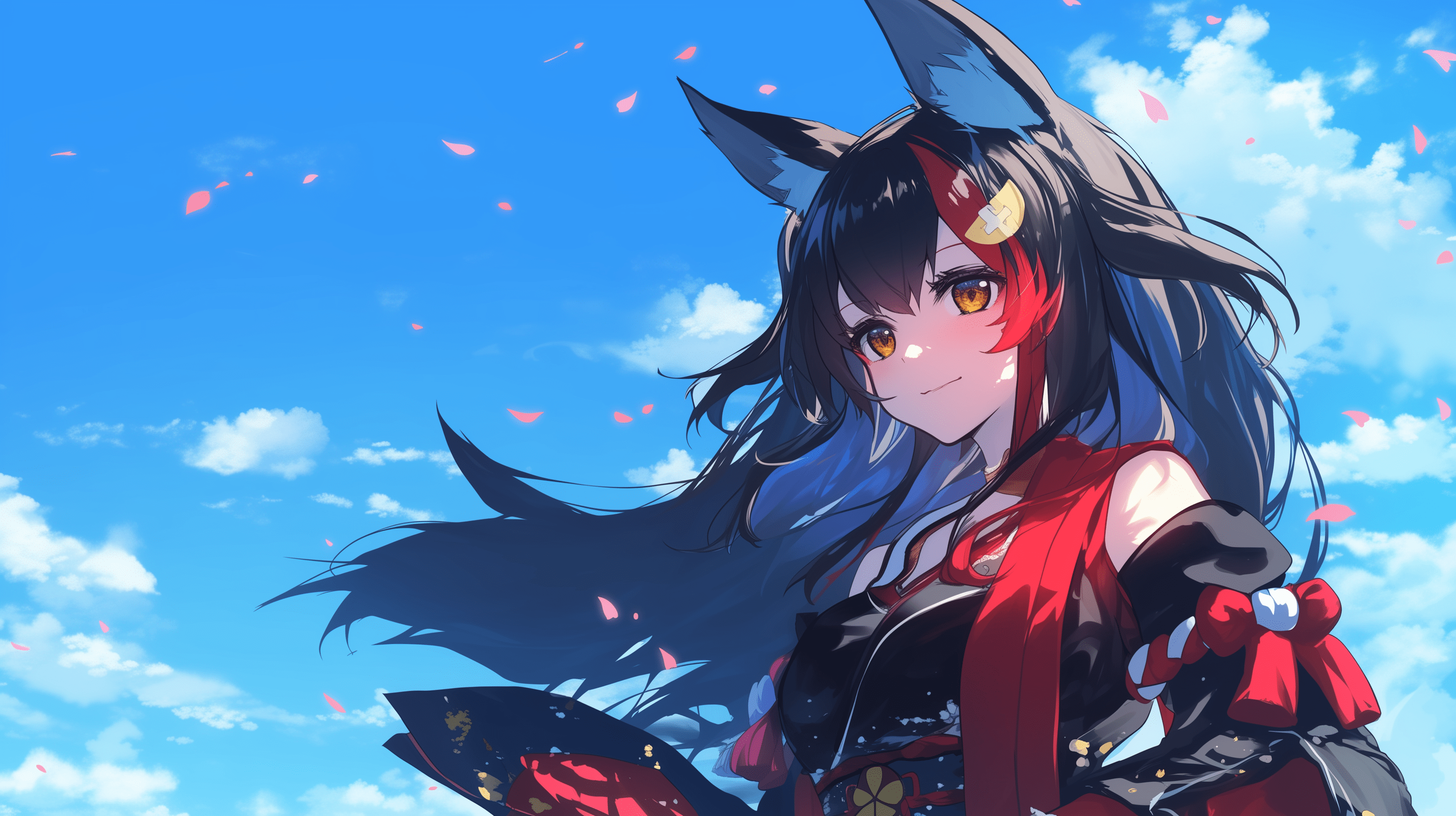 2912x1632 Ookami Mio Wallpaper and Background: Free HD Download