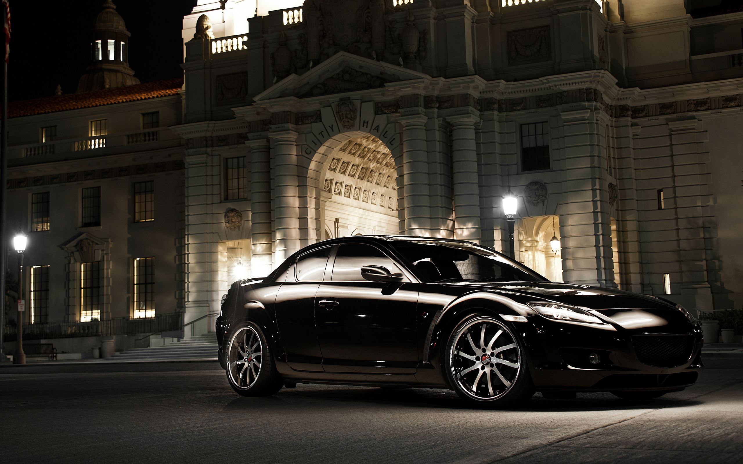 2560x1600 Mazda RX 8 Black Samurai Wallpaper Car Wallpaper