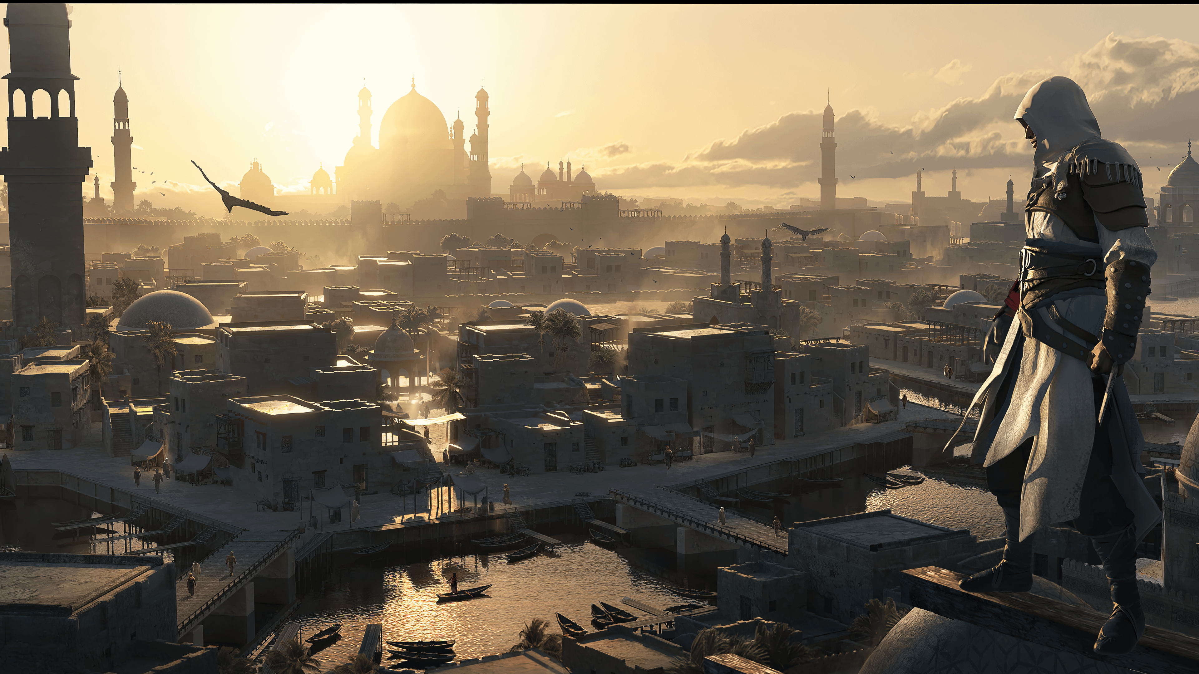 3840x2160 4k Assassin's Creed Mirage AC 1 Homage Concept Art Wallpaper In Pristine Quality