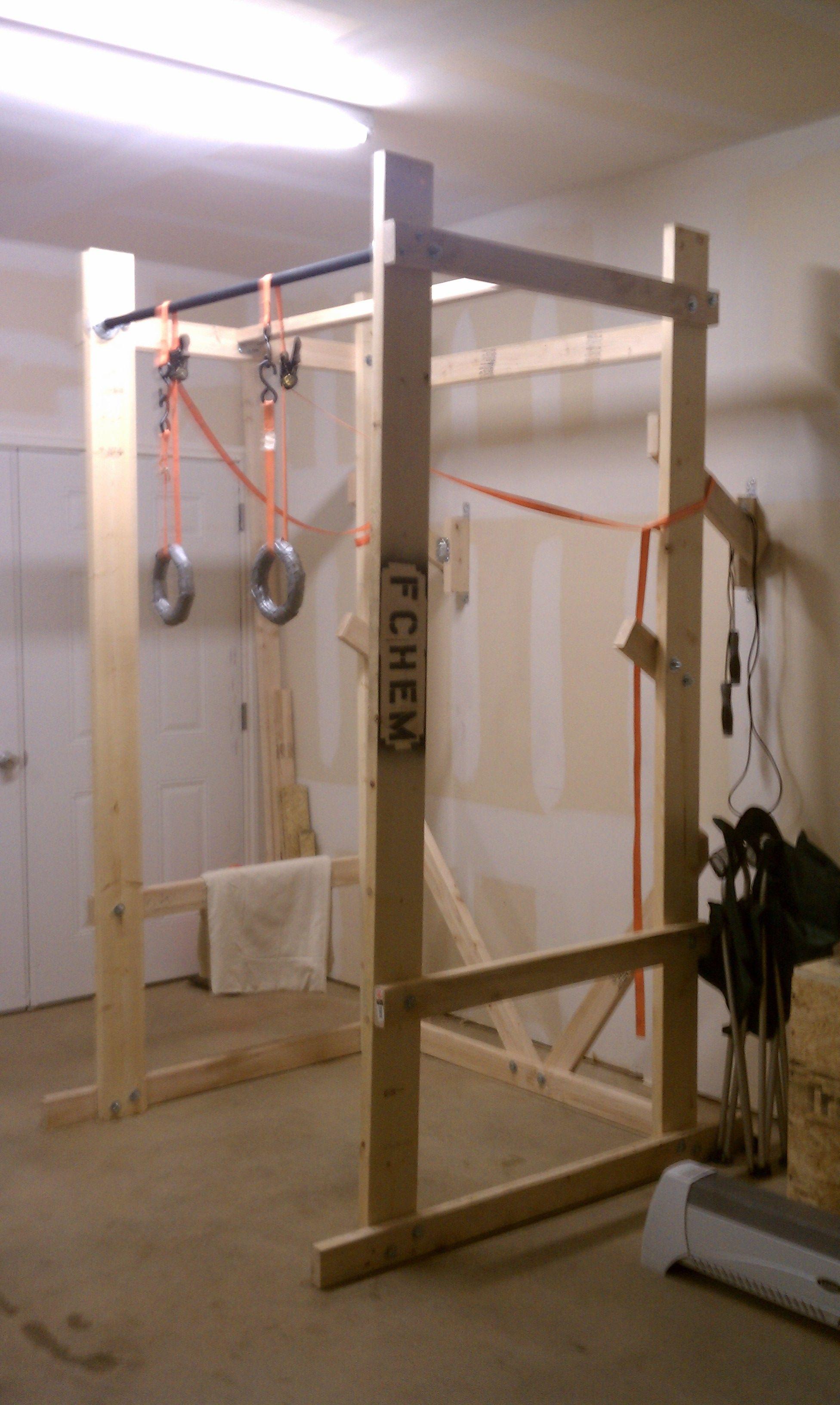 1952x3264 Build your own power rack. This guy has some crazy diy ideas